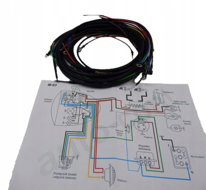 

Instalacja Ural M-63 Produkt Polski Schemat