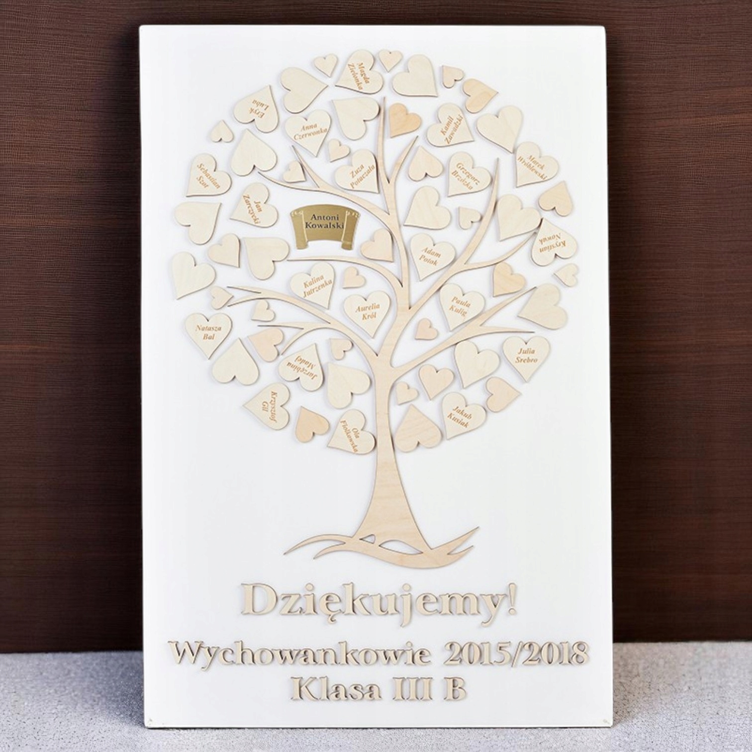 Stromek pro vychovatele, učitele, tety, dárek na konci školního roku