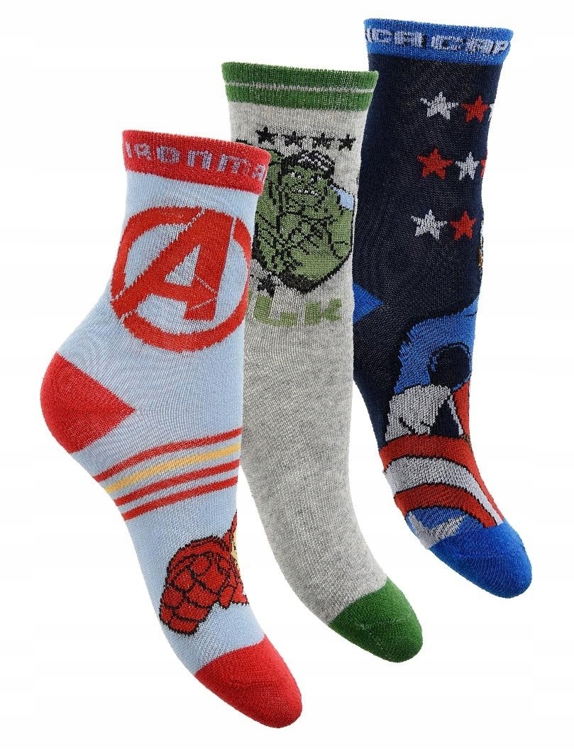 

Skarpetki skarpety Avengers Iron Man 27-30 3 pack