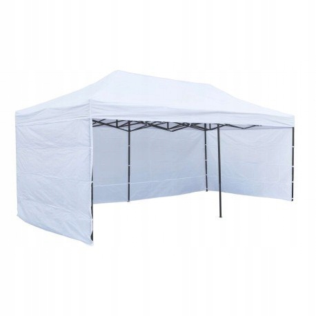 Expresní obchodní pavilon 3x6 m, bílý