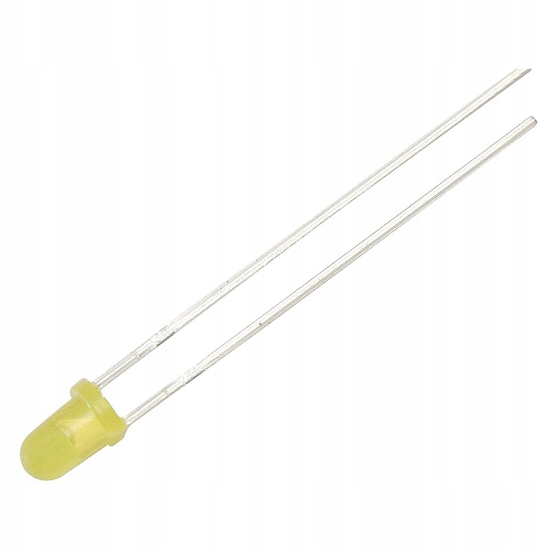 LED 3mm bursztynowy 30° x2szt