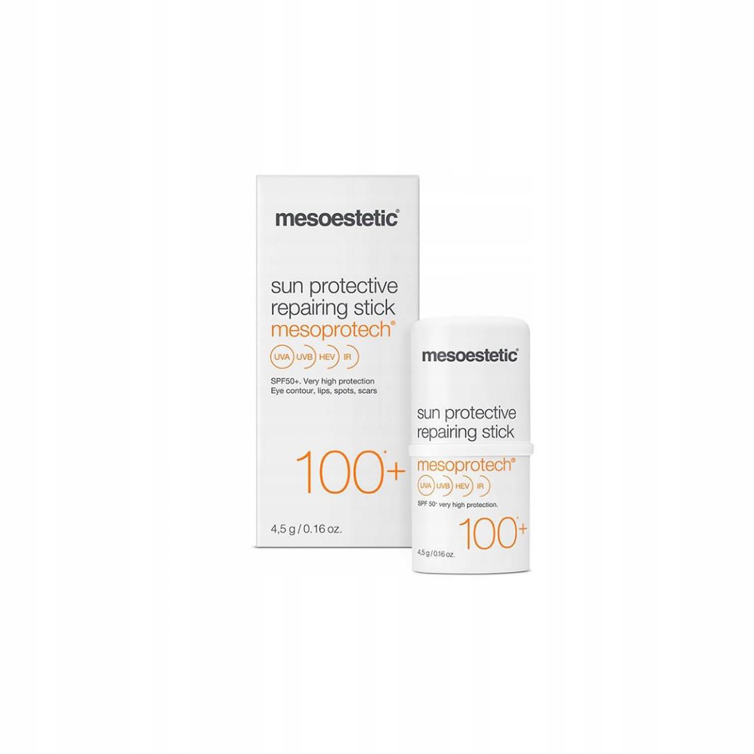 Mesoestetic Mesoprotech sztyft 100 Spf 50 4.5 g (sztyft ochronny)