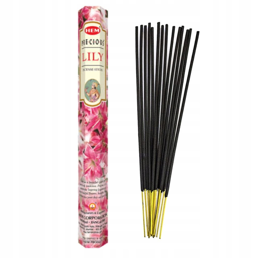 

Kadzidełka Hem Precious Lily (Sz. Lilia) 20 sztuk