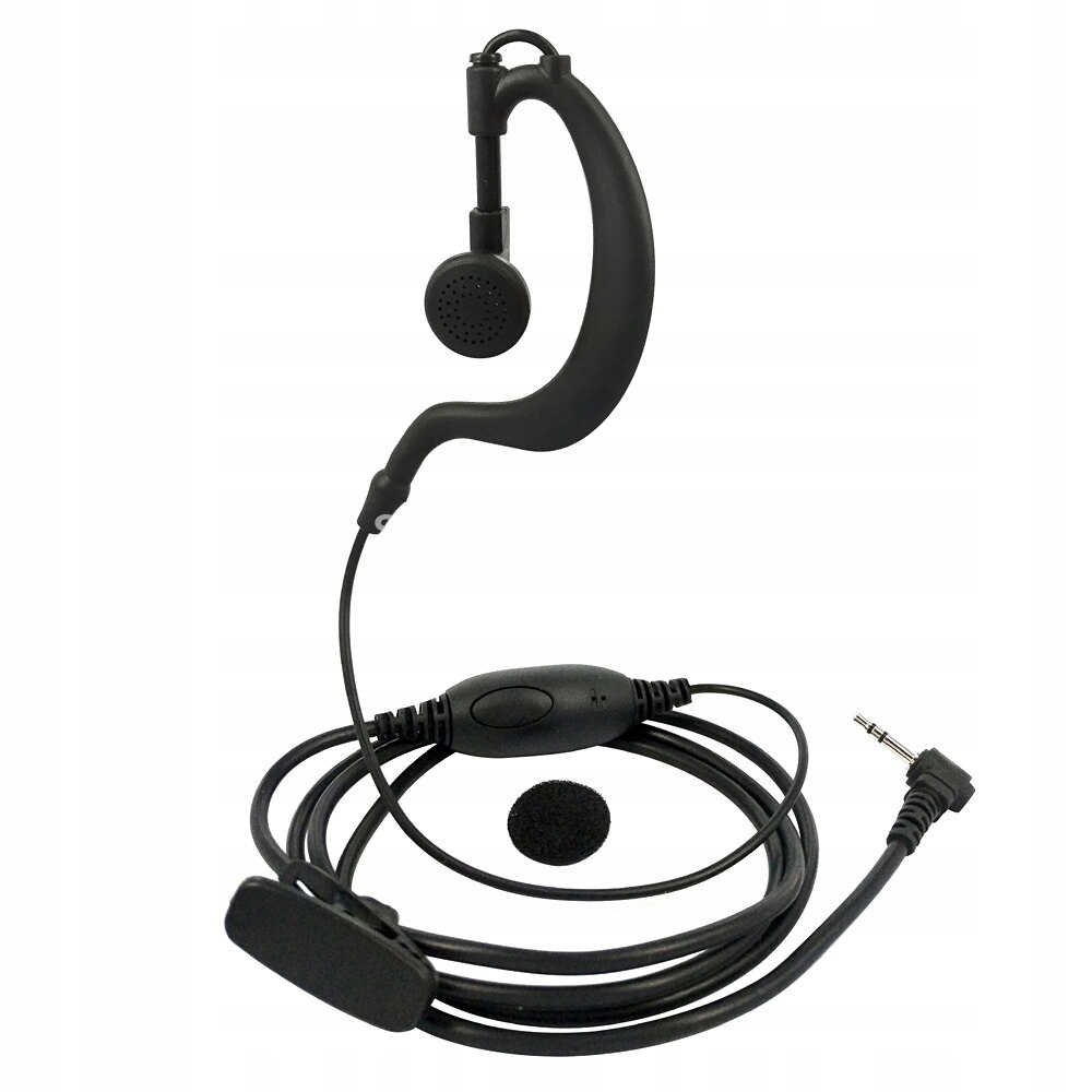 2 Earbud Motorola microphone headsets with PTT 1 Jack 2.5mm TLKR T6 T7 T8  T5412