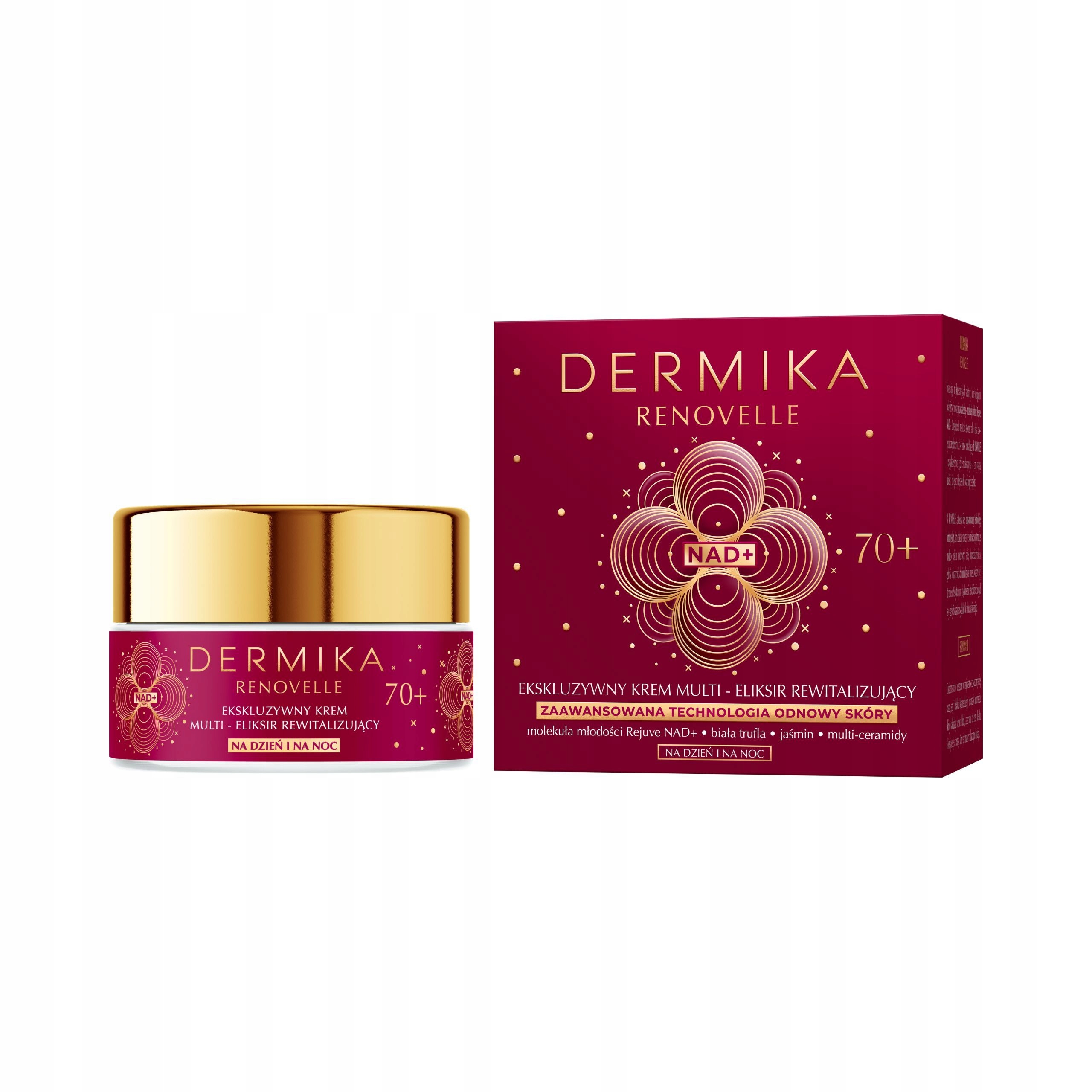Dermika Renovelle Exkluzivní krém – multi elixír revitalizující 70+