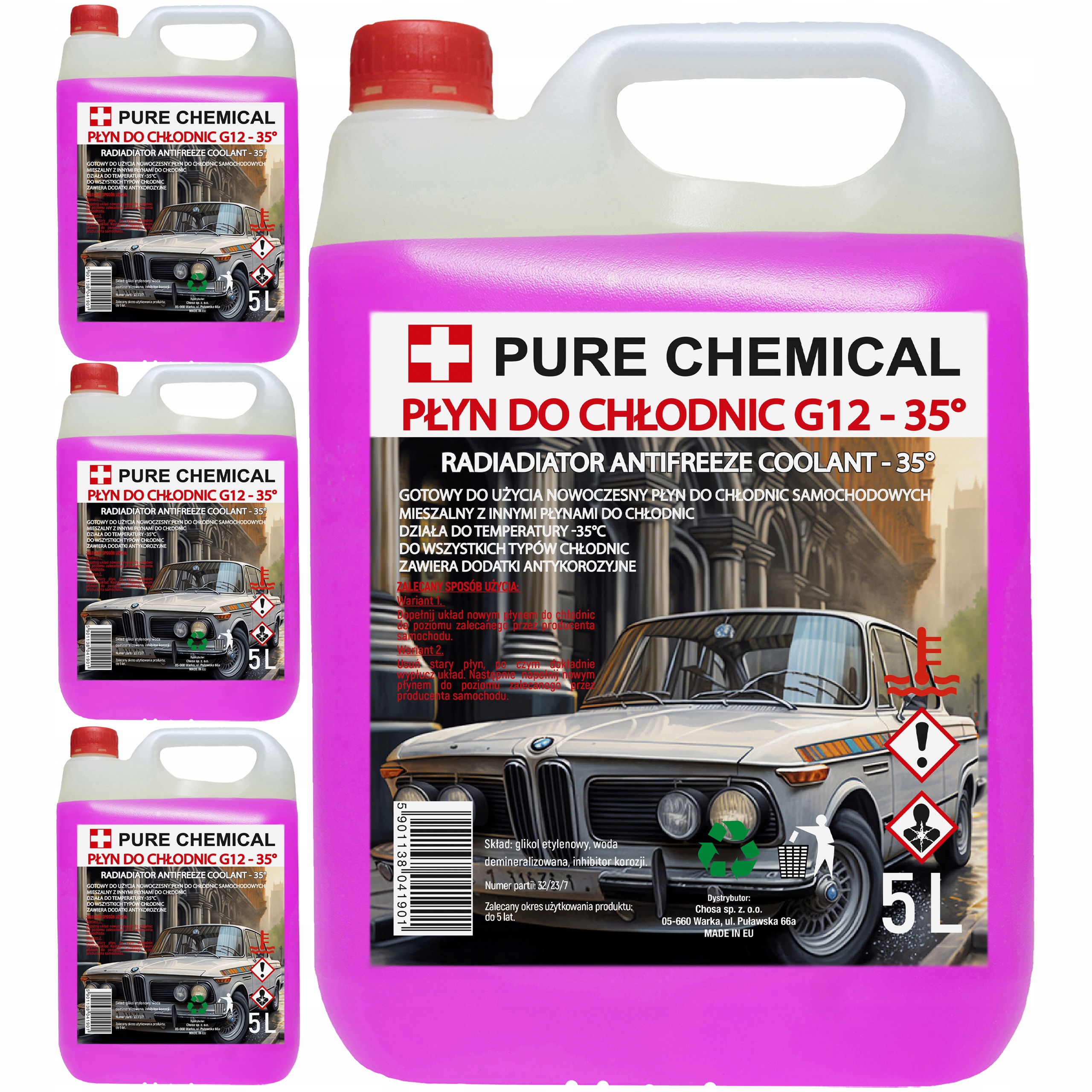 ОХЛАЖДАЮЩАЯ ЖИДКОСТЬ ДО -35°C 20 Л