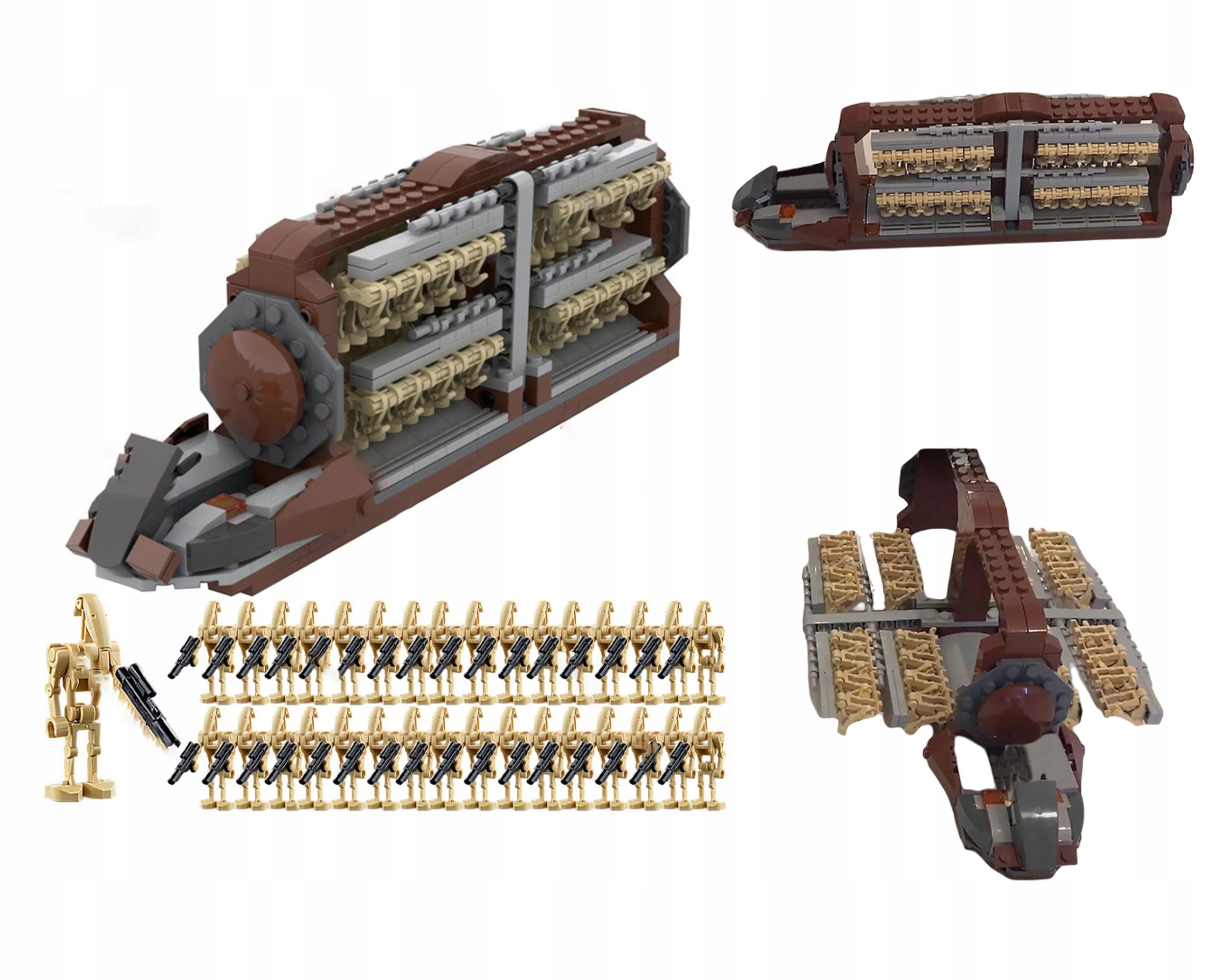 Klocki Statek Gwiezdne Wojny Star Wars +32 droidy + 2 droideka EAN (GTIN) 9004730144974