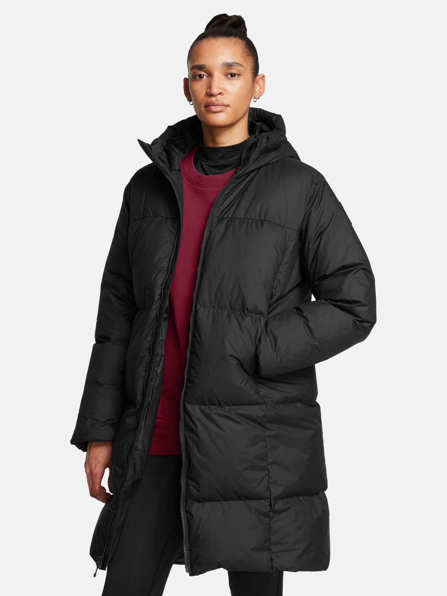 Under Armour Dámská bunda Under Armour Limitless Down Puffer Parka-blk