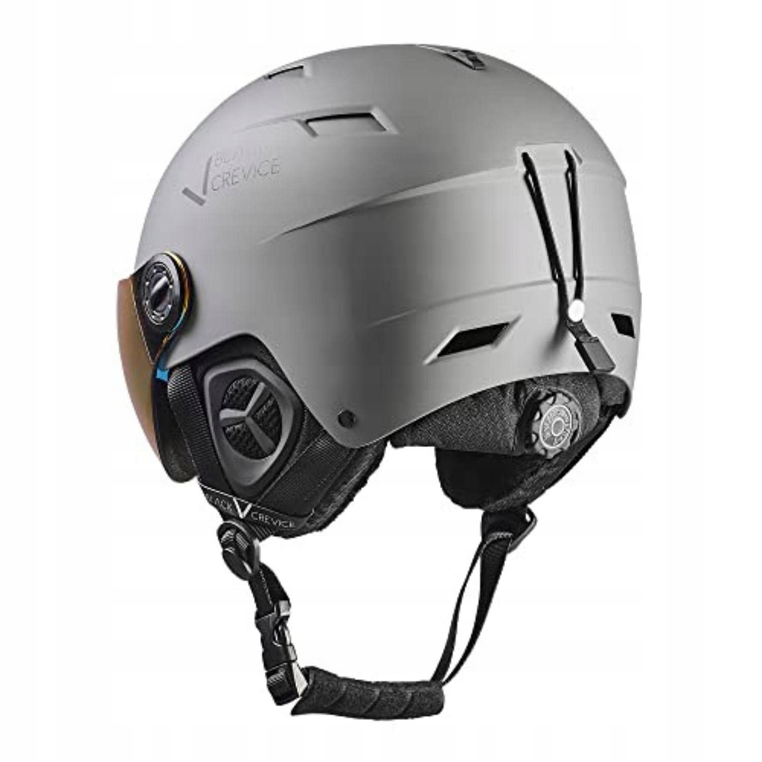 Чорний Лижний Шолом Kirchberg Gun Metal M 54-57См