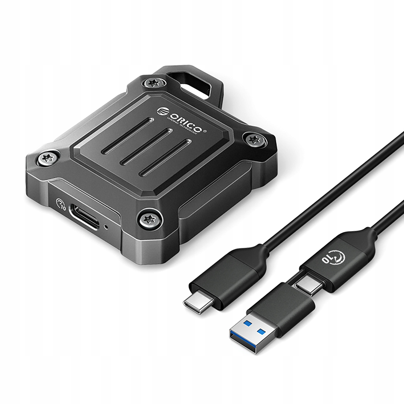 Taktická zesílená disková kapsa XAM2 M.2 2230 Usb-c černá