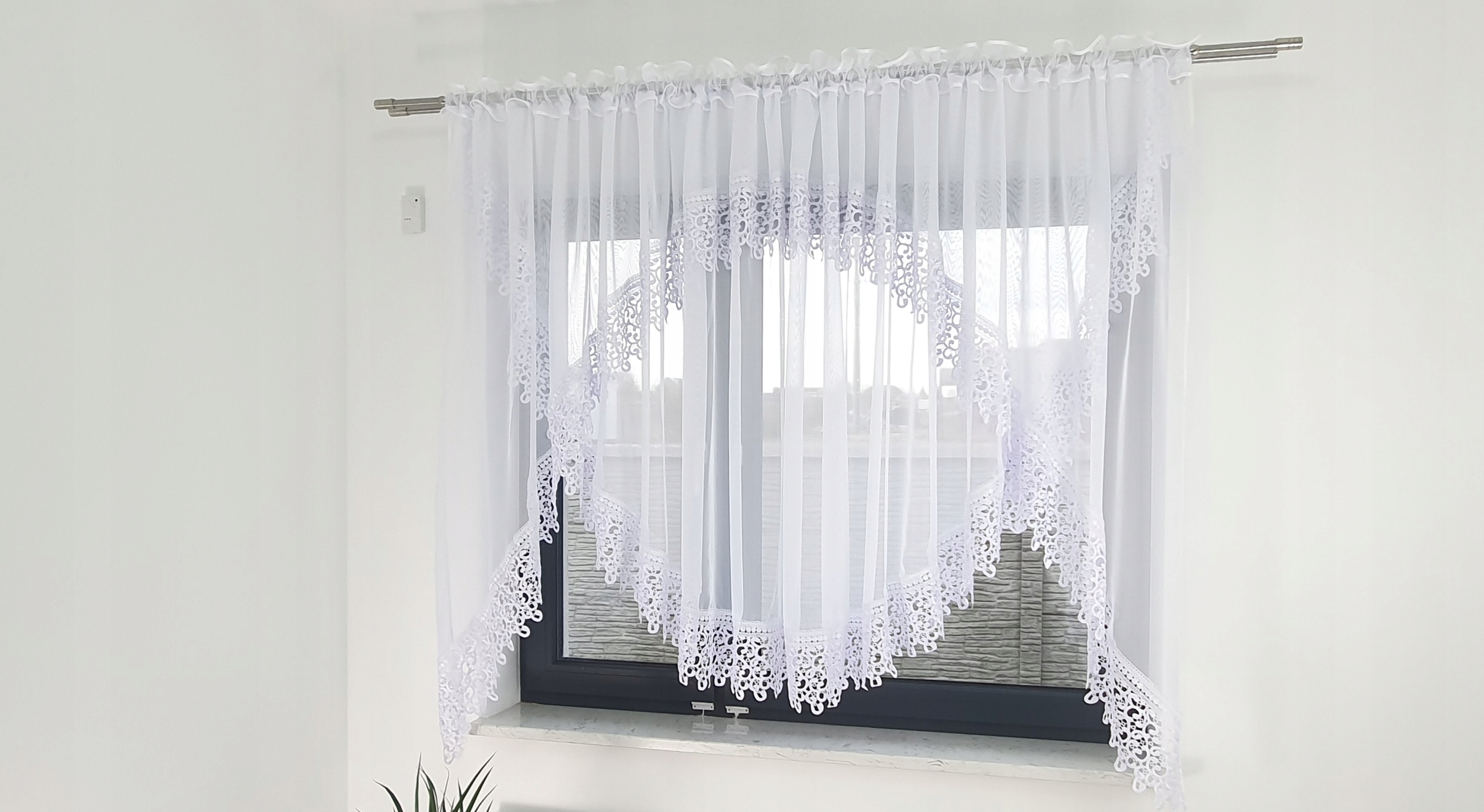 FIRANY GOTOWE 500 x 165 CM FIRANY Z WOALU GIPIURA Kod producenta GIP-78