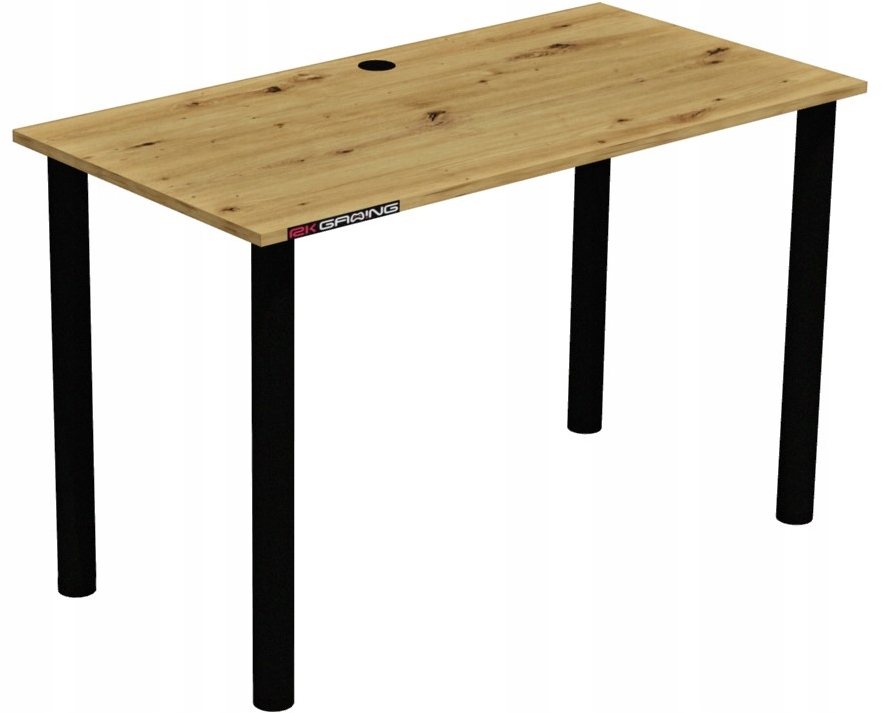 BIURKO GAMINGOWE KOMPUTEROWE GAMING 120x60 DĄB ARTISAN