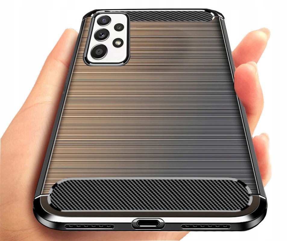 

Etui do Samsung Galaxy A52 5G A52 Karbon szkło