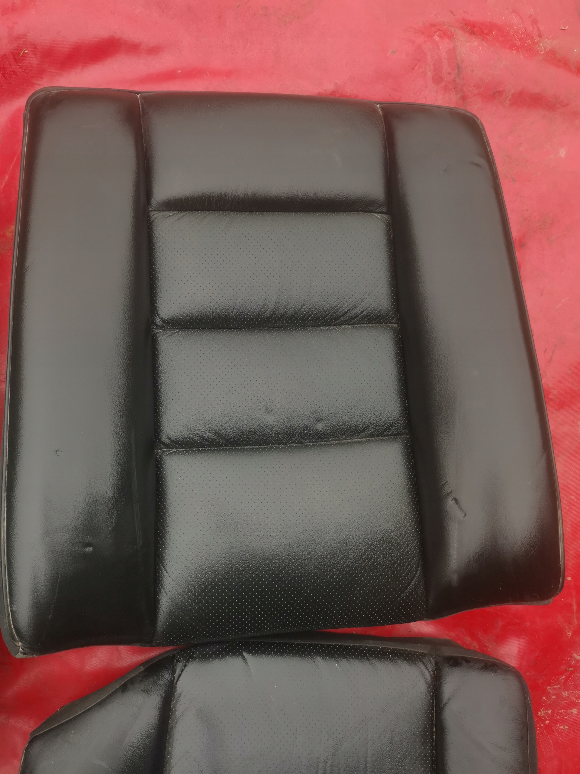 mercedes w124 coupe Sitz heck Leder hinten schwarze