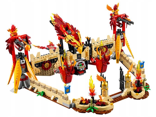LEGO Chima 70146 LEGO CHIMA 70146 ŚWIĄTYNIA OGNISTEGO FENIKSA Liczba elementów 1301 szt.