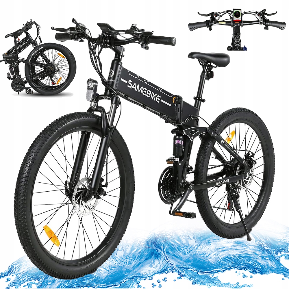 Rower Elektryczny Samebike 750W 48V 12,5Ah 26” 100km Rowery elektryczne 100KM MTB PL