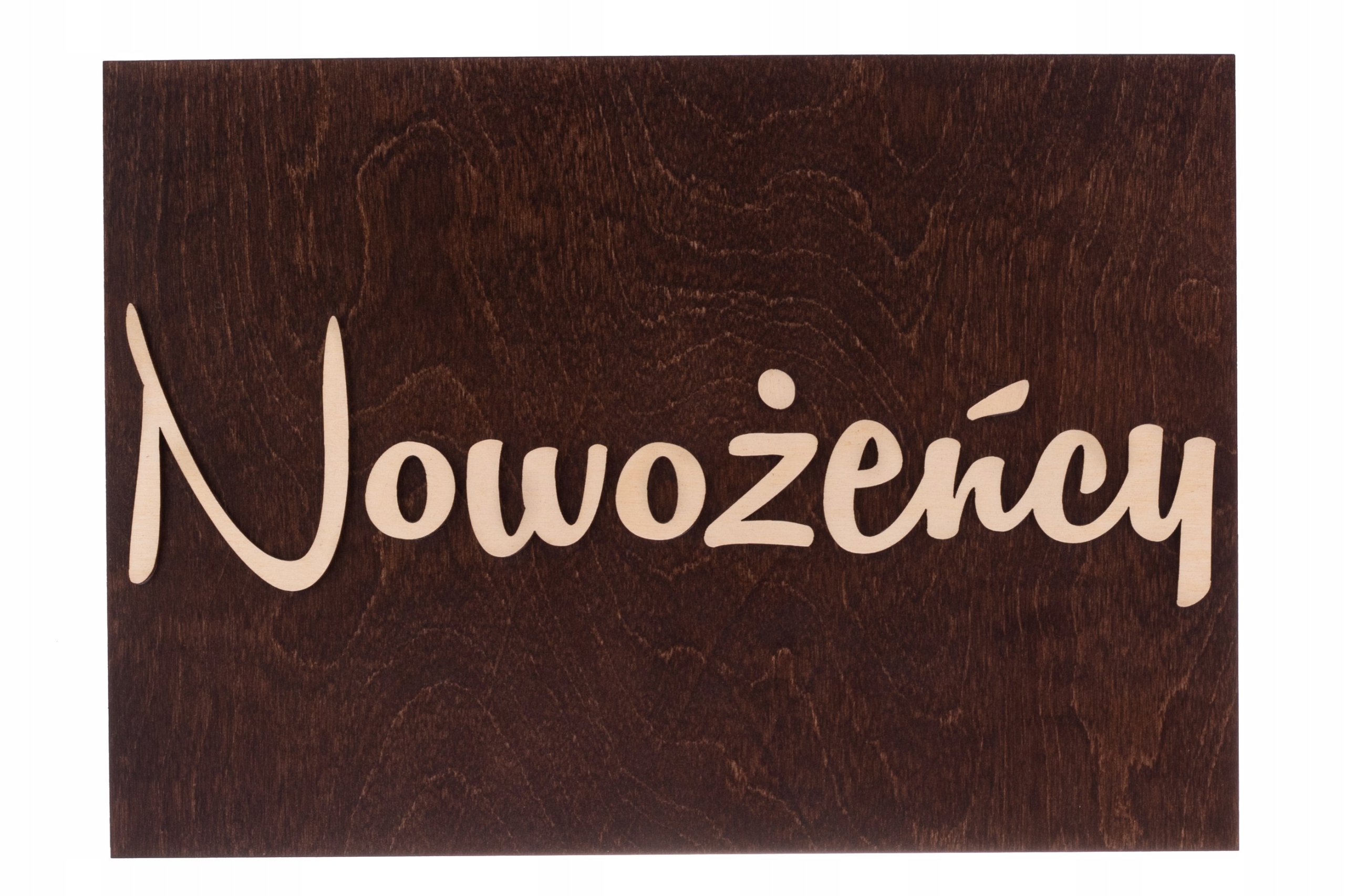 

Tablice ślubne do samochodu - Nowożeńcy - ozdoba