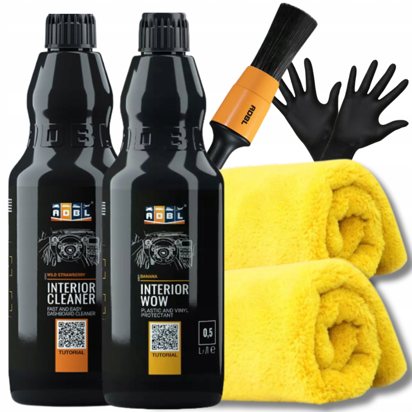 Zestaw Do Kokpitu Wnętrza Adbl Interior Cleaner 500ML Interior Wow 500ML