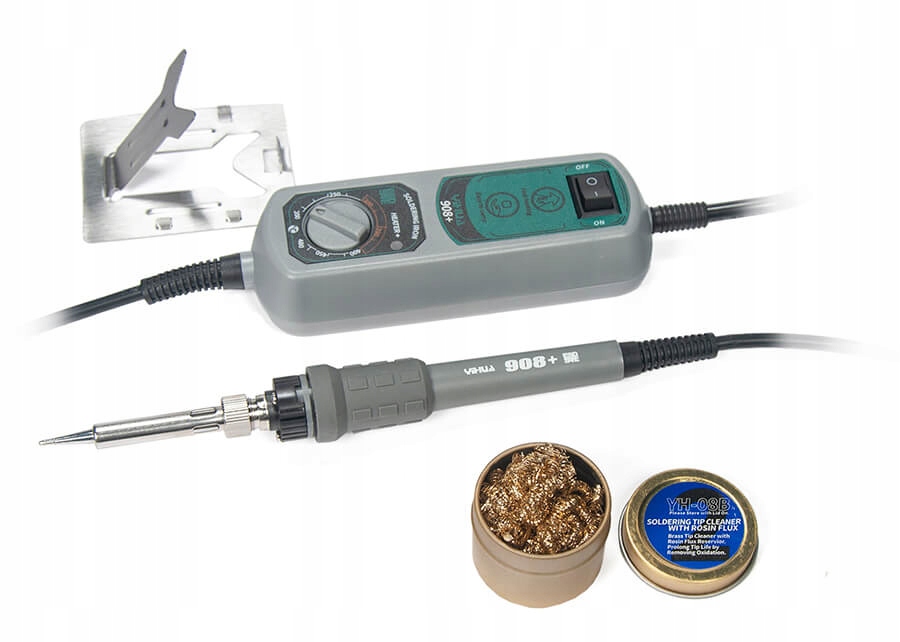 Stacja lutownicza Yihua 908+ 50W 200-400°C mobilna przenośna kompaktowa Esd