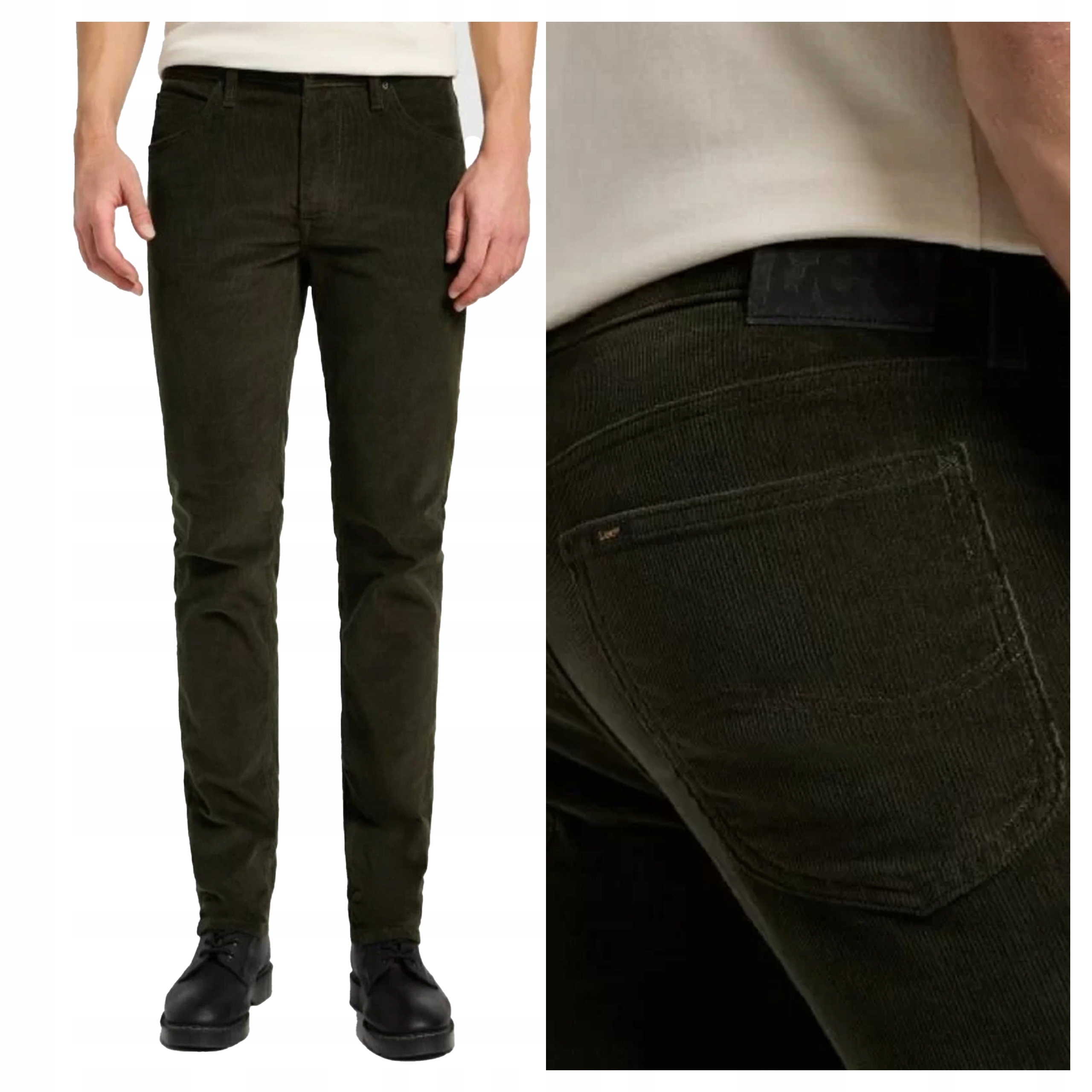 Lee Daren Zip Fly W36 L34 Pánské látkové kalhoty