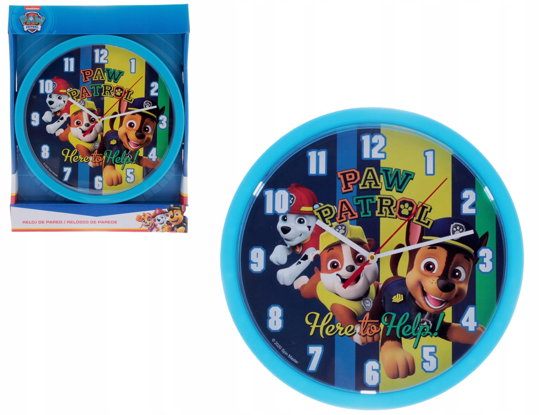 

Psi Patrol Paw Patrol Zegar ścienny Licencja