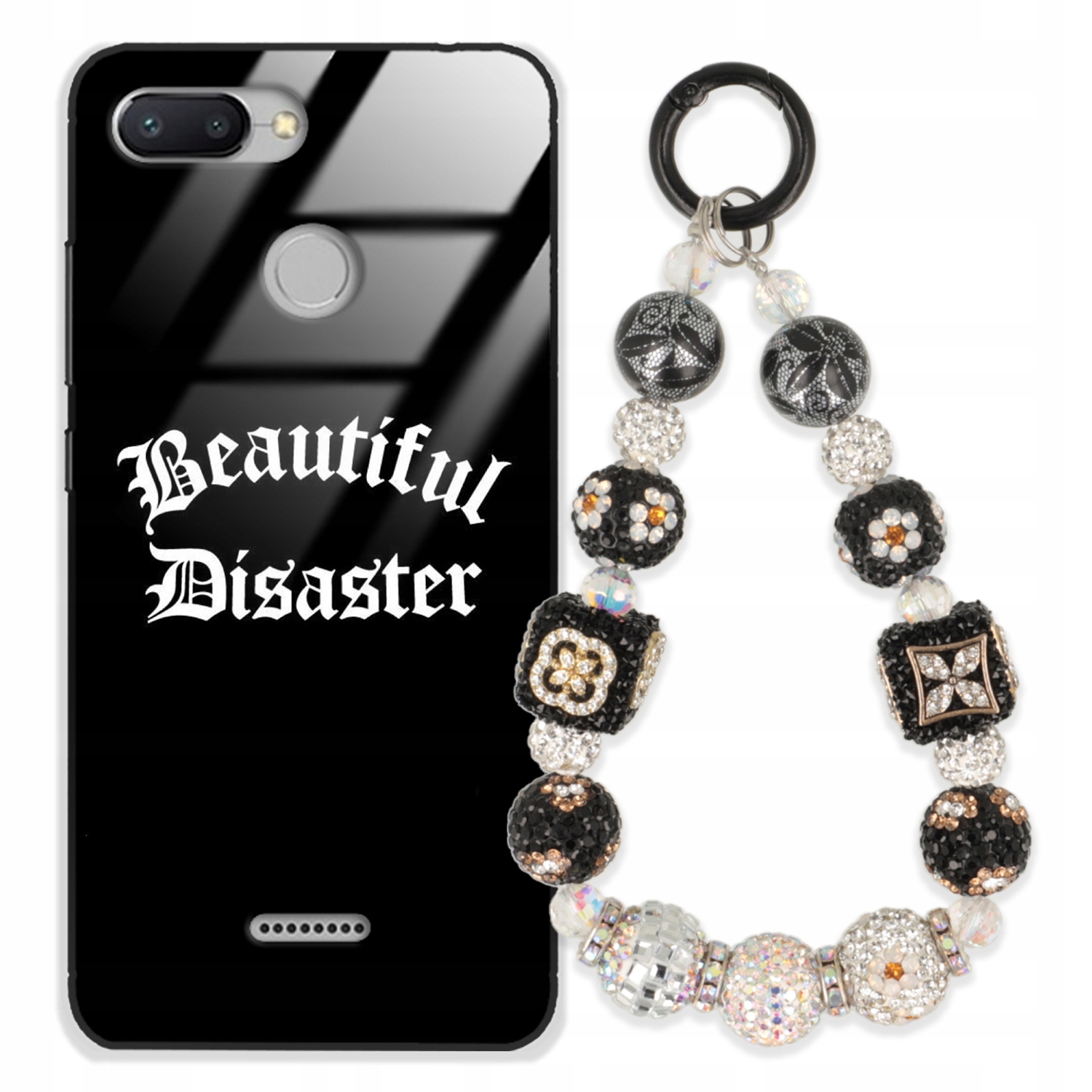 Puzdro Na Xiaomi Redmi 6 Glass Kľúčenka Elegantné Prémiový Dizajn Puzdra