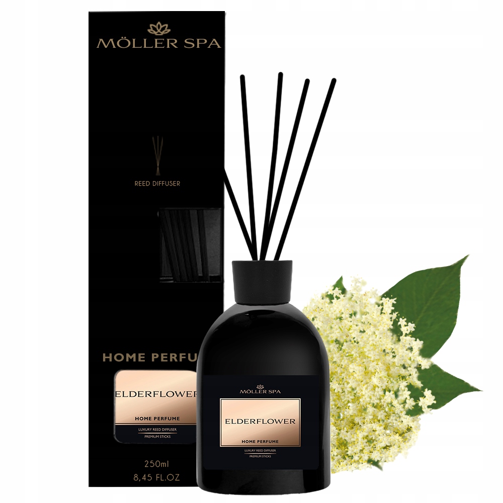 Levně Vůně Bez Květ Bezu Doma Tyčinky Osvěžovač 250 ml Velká Objem