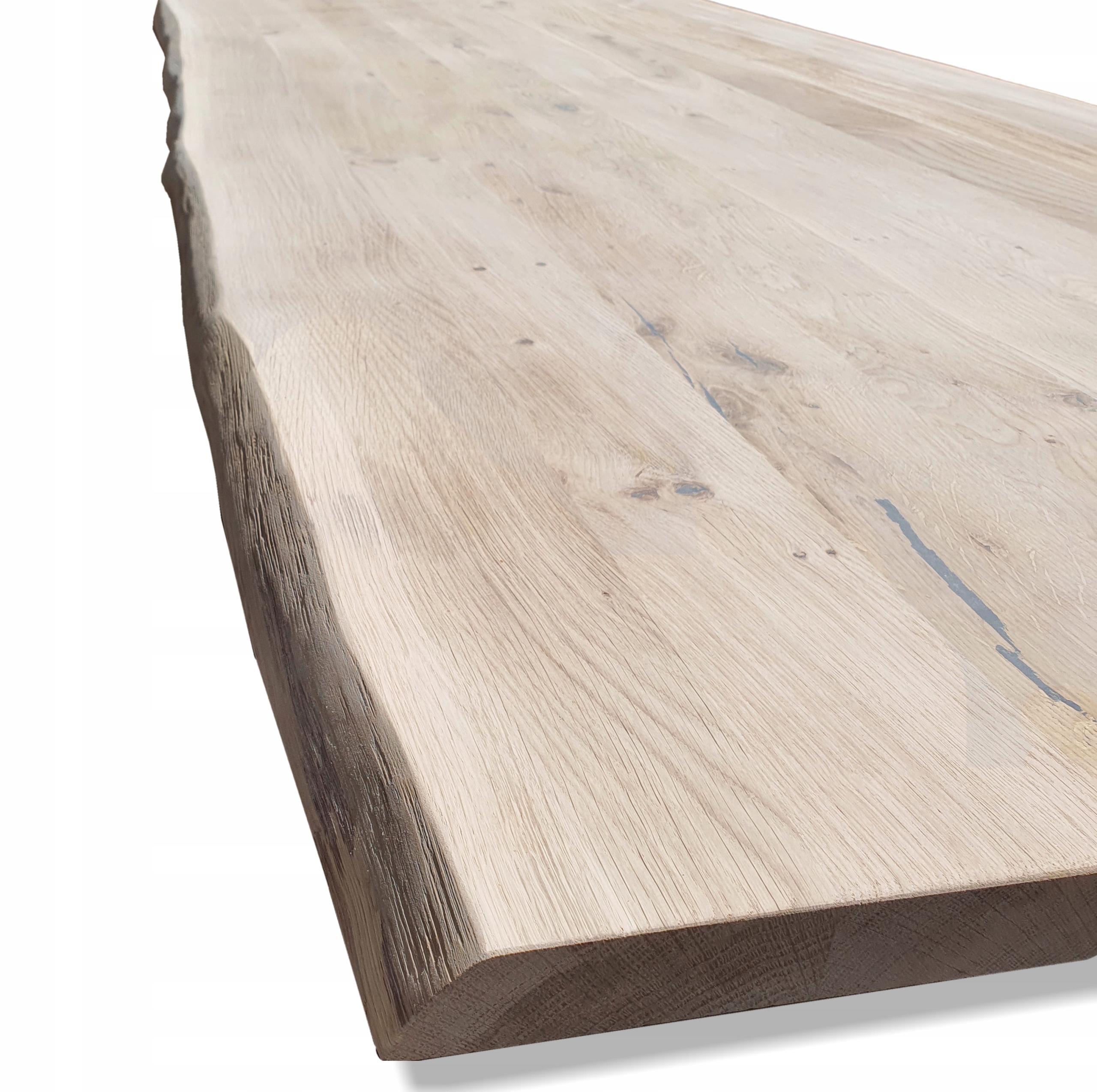 BLAT DĘBOWY RUSTIC, KRAWĘDŹ OFLIS, 180X90CM Kod producenta FSD180/90/4