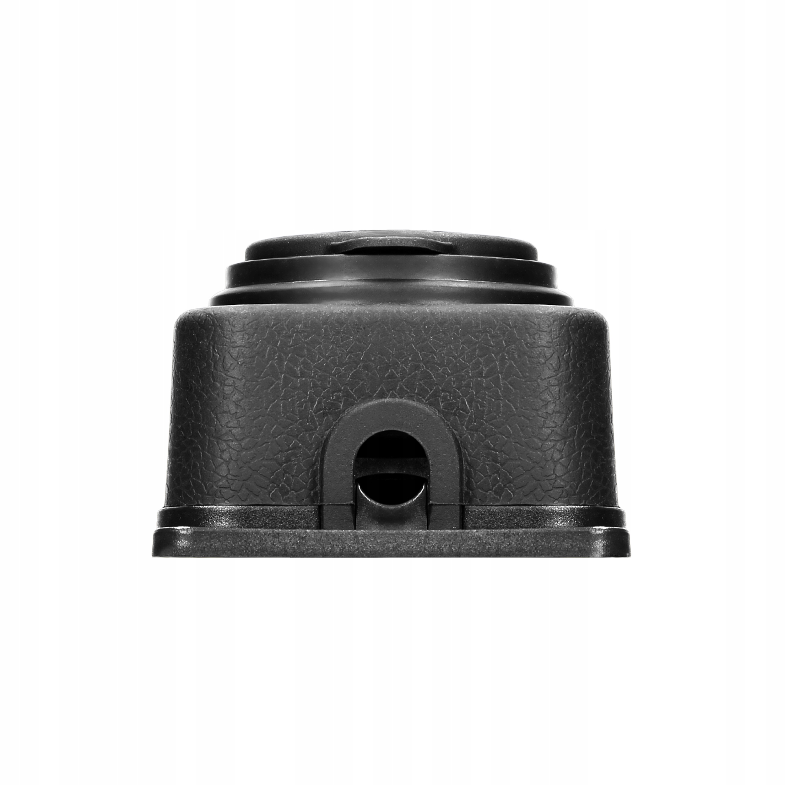 ROZGAŁĘŹNIK GUMOWY HERMETYCZNY Z POKRYWĄ 230V IP44 BRYZGOSZCZELNY Kolor czarny