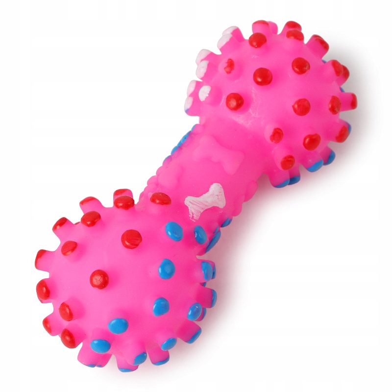 

Gumowa Kość Zabawka Gryzak Psa Wypustki Dzwoneczek