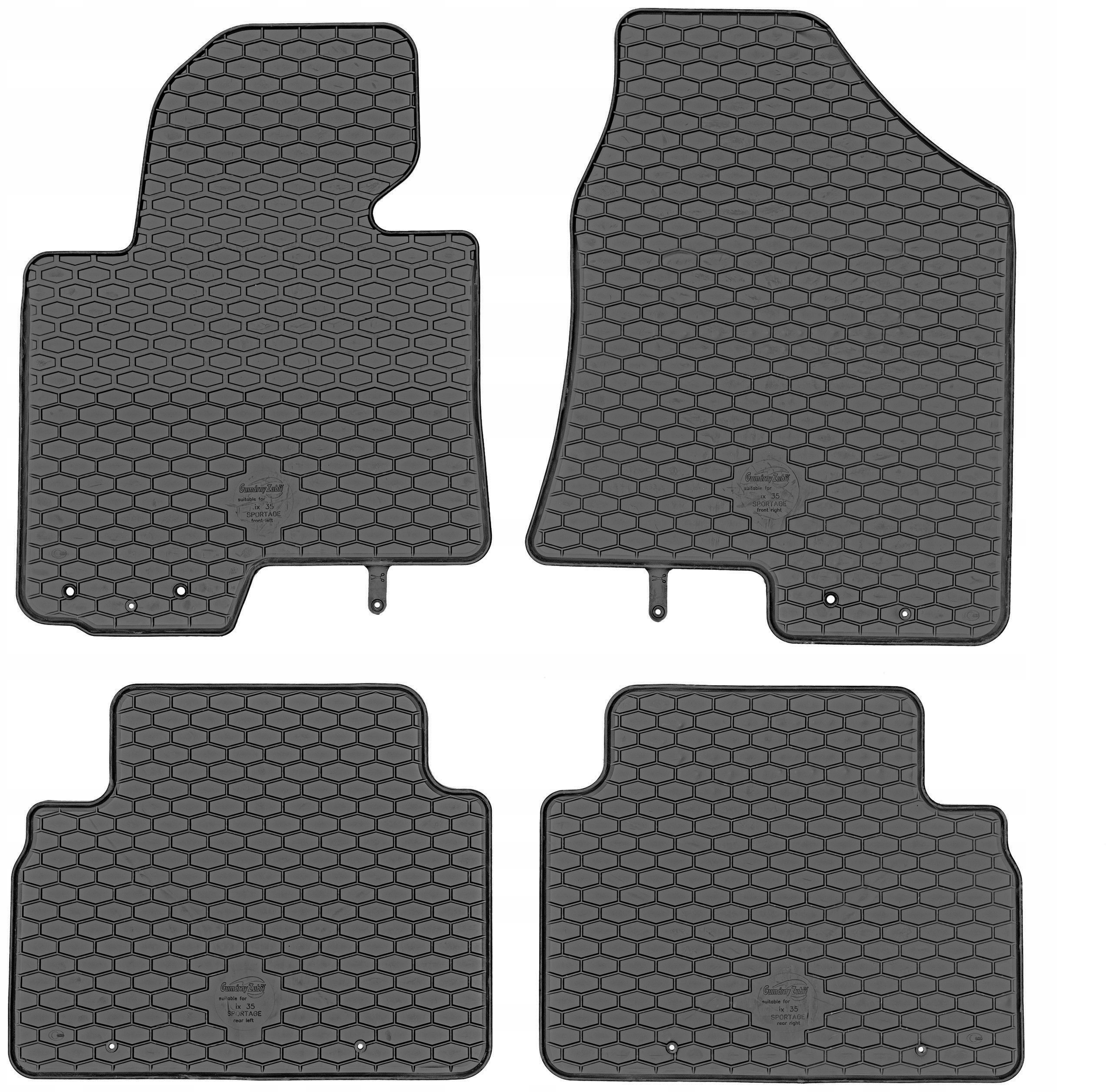 

Hyundai ix35 2010-2015 Dywaniki Guma