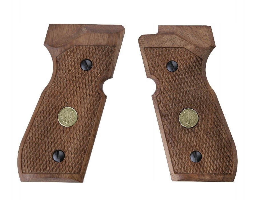 Dřevěné obklady Beretta 92 96 98 Ořechové dřevo Zbraň