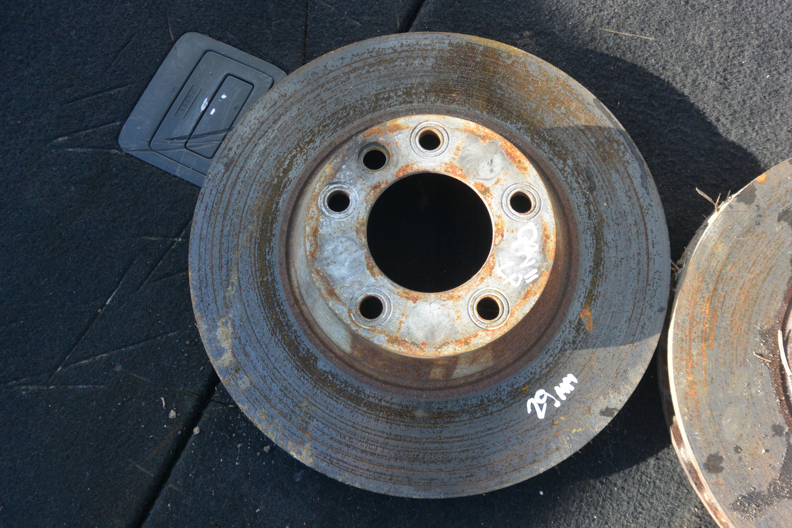 disc brake front right left KPL 350MM AUDI Q7 4L