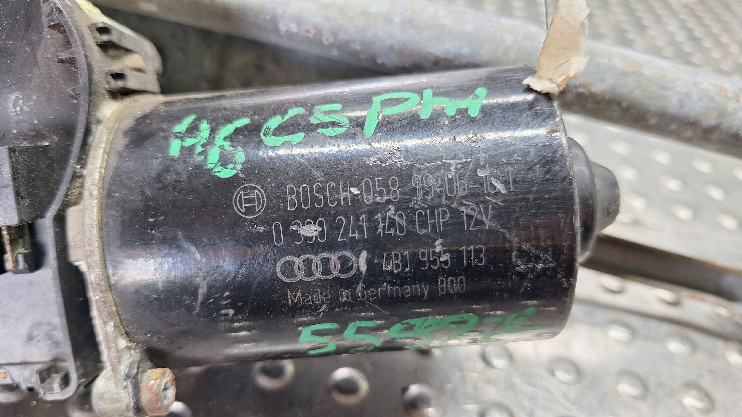 wiper mechanism front 4B1955023B AUDI A6 C5