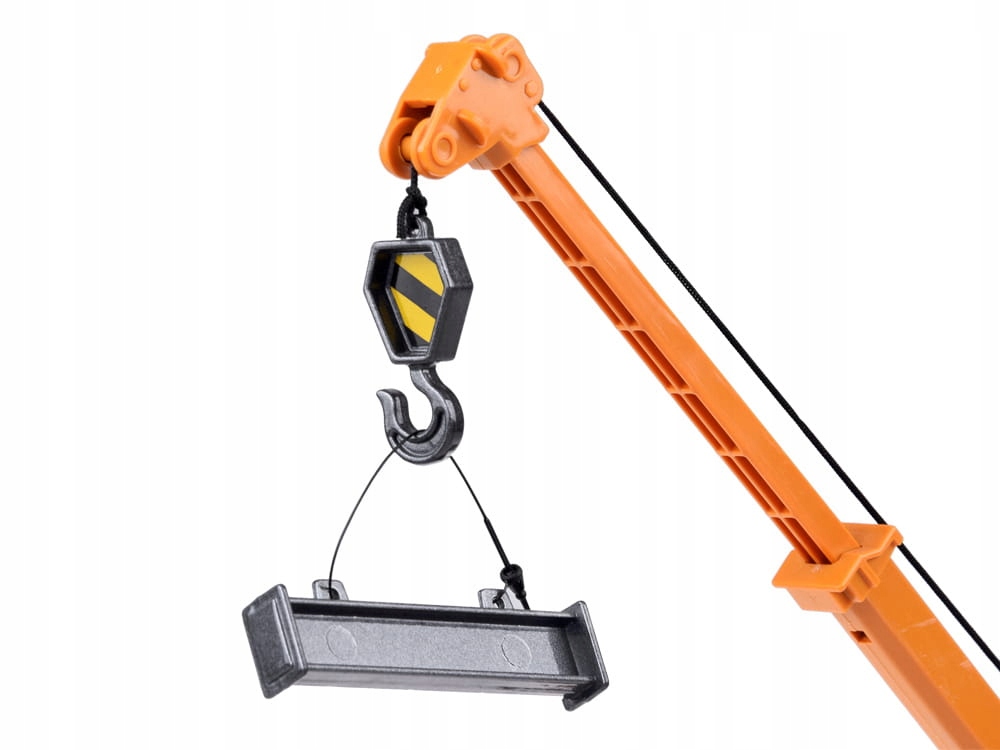 Auto budowlane Dźwig samochód z dźwiękiem i światłem Wiek dziecka 3 lata +