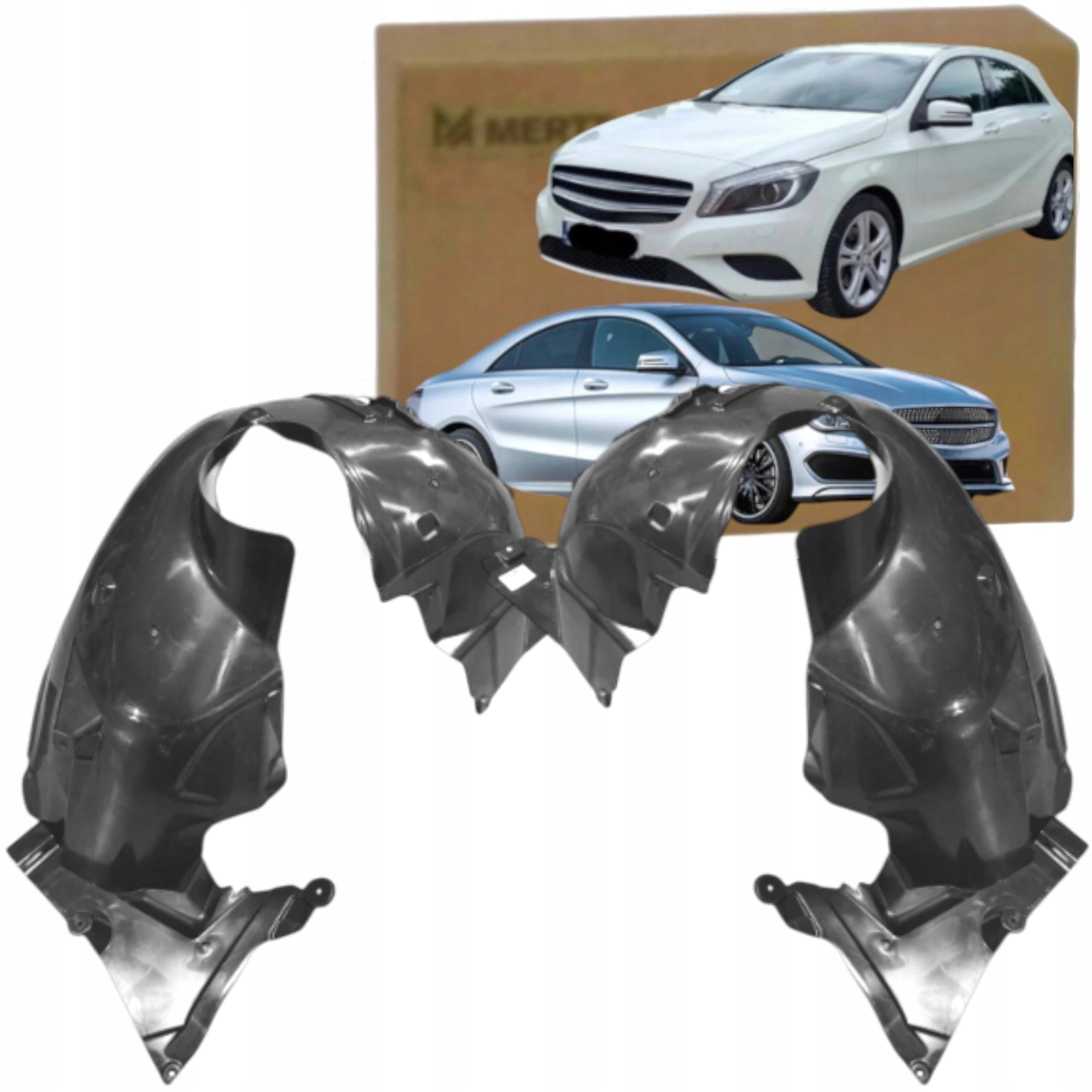 Mercedes Cla C117 13-19 W176 12-18 Nadkole přední kolo Pravé Levé Komplet