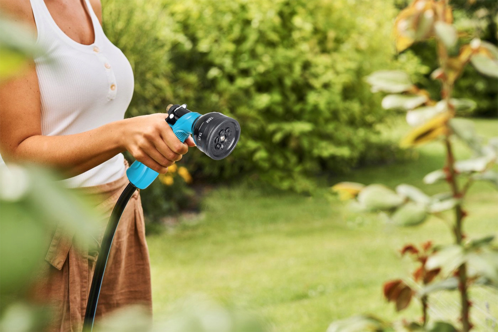 Zraszacz Pistoletowy 7-Funkcyjny Regulowany do Podlewania Nawadnia Kod producenta 52-320