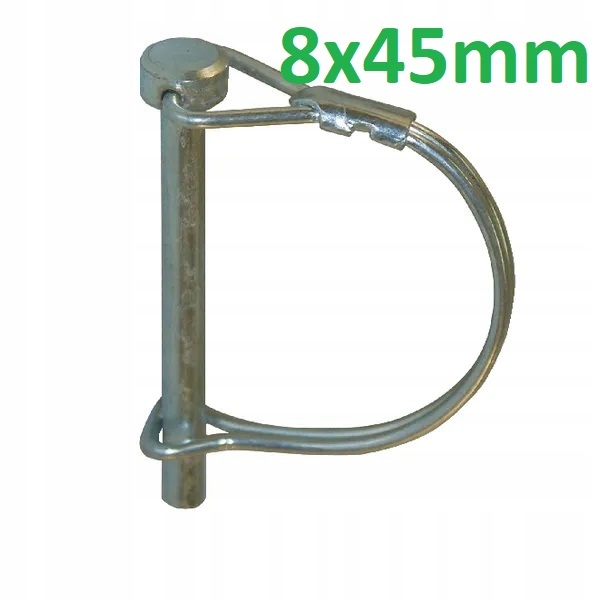 

Zawleczka składana, zabezpieczenie na rurę 8x45mm