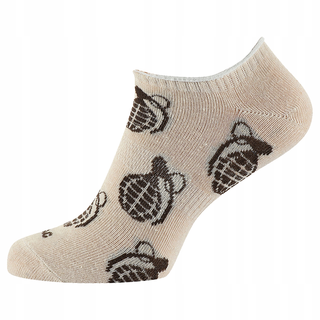 Skarpety letnie M-Tac stopki bawełniane granaty na lato sand 39-42