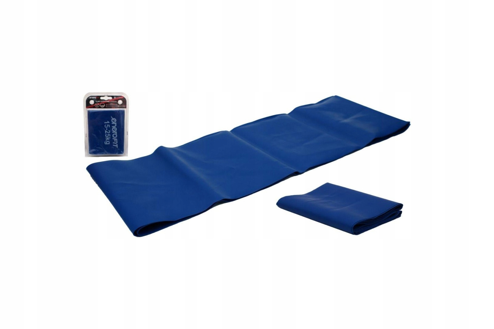 Taśma Treningowa do Ćwiczeń Pilates 2000x150x0,550MM 15- 25KG Niebieska