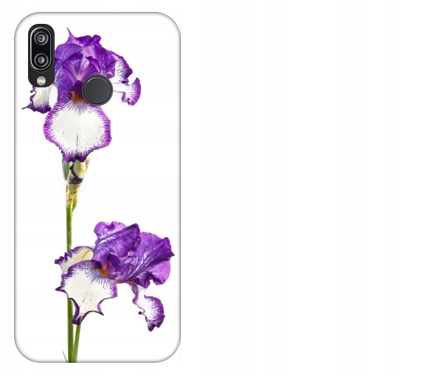 

Etui pokrowiec Huawei P20 Lite Kwiat fioletowy akw
