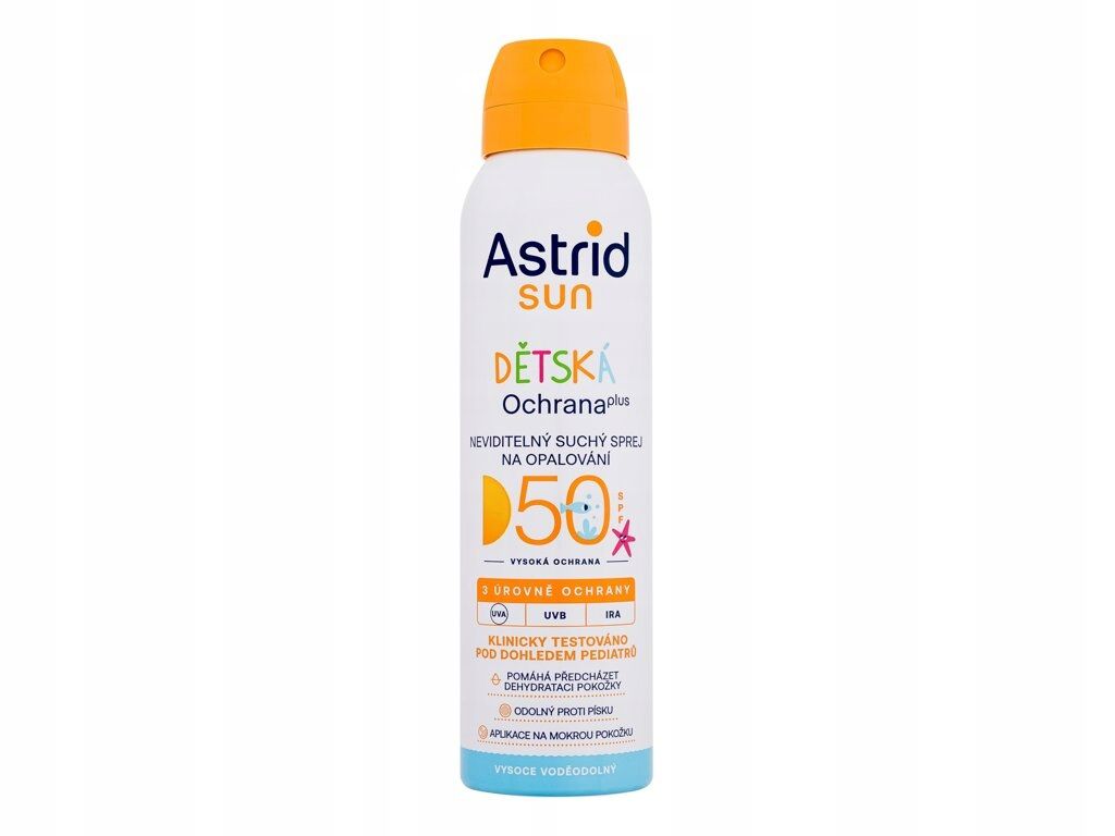 Dětský Neviditelný Suchý Sprej Na Opalování Spf 50 150 ML