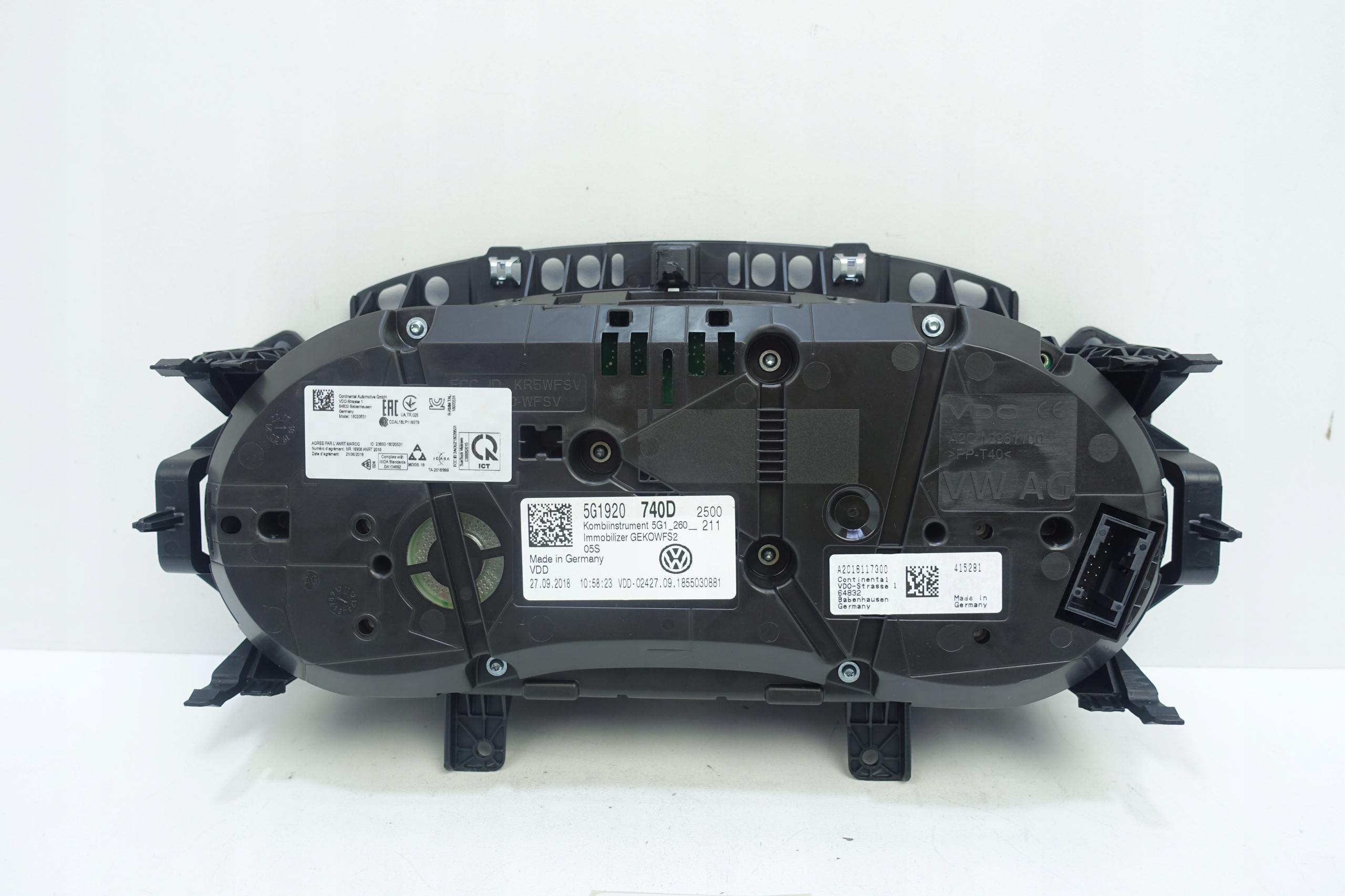dials dials VW GOLF VII 7 5G 28248KM 5G1920740D