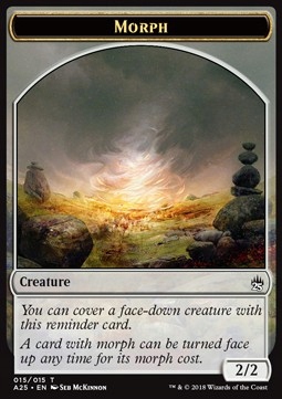 Morph Token (Colorless 2/2) A25 Gratisy Pjotrekkk