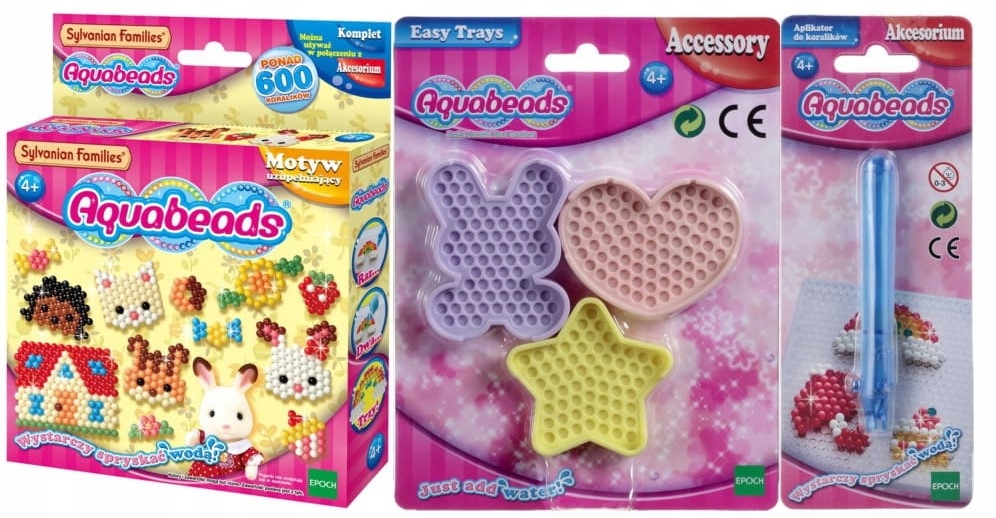 

Aquabeads Koraliki Sylvanian Families Akcesoria