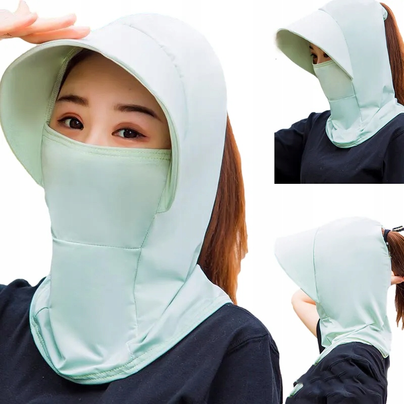 Outdoor Sunscreen Cap UV Protection Breathable Ice Silk Cap Summer Quick Stan opakowania oryginalne