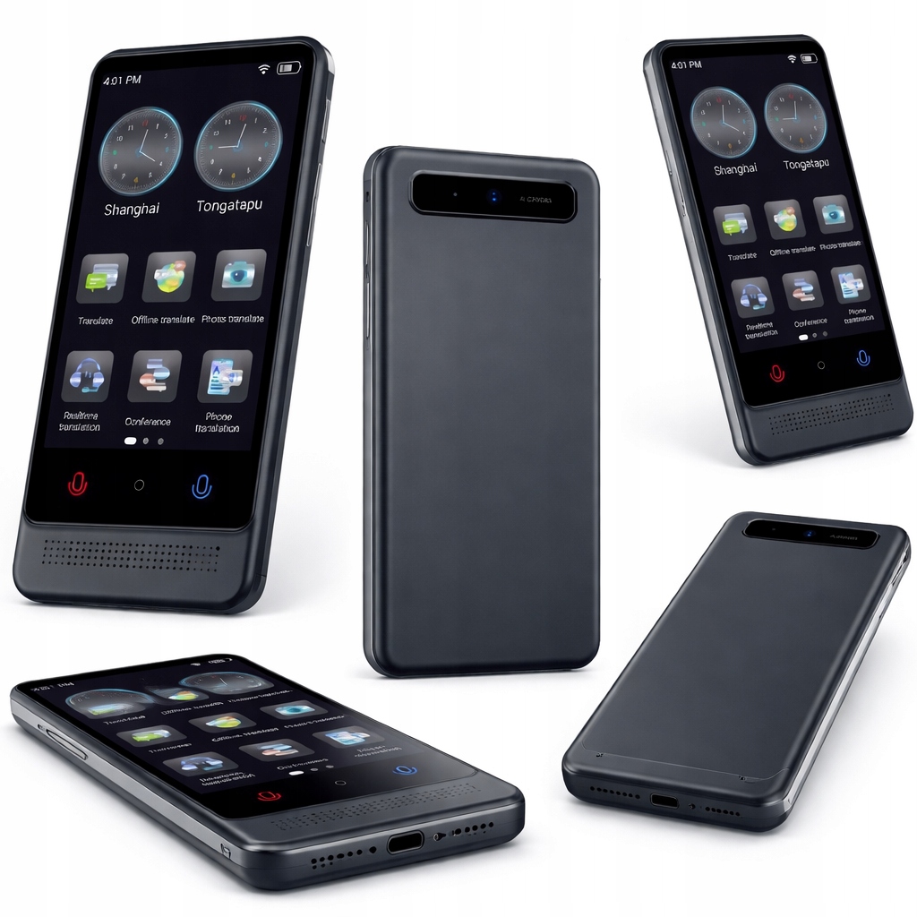 Przenośny tłumacz językowy 136 języków offline zdjęcia WiFi
