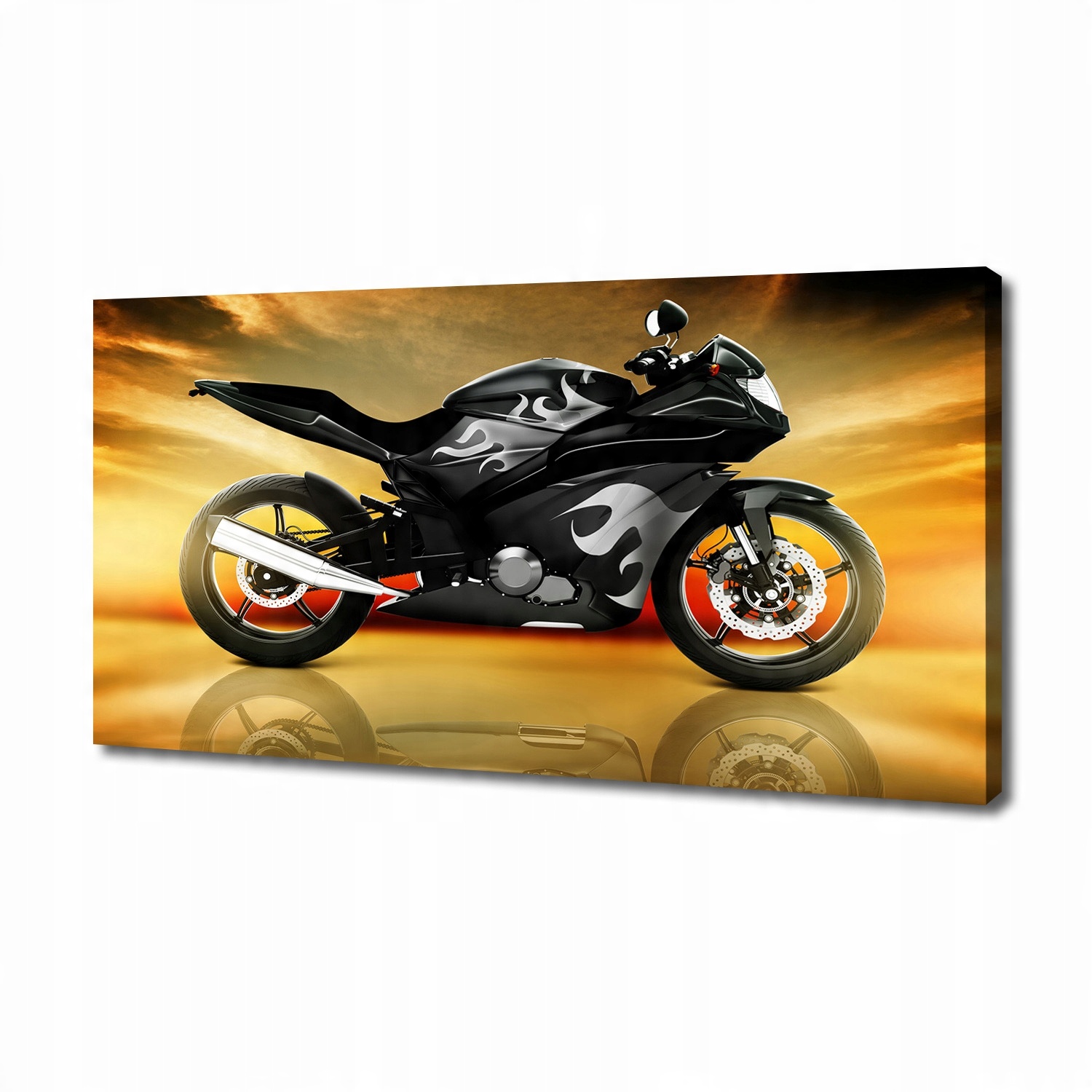 

Foto obraz canvas na ścianę Motocykl 140x70 cm