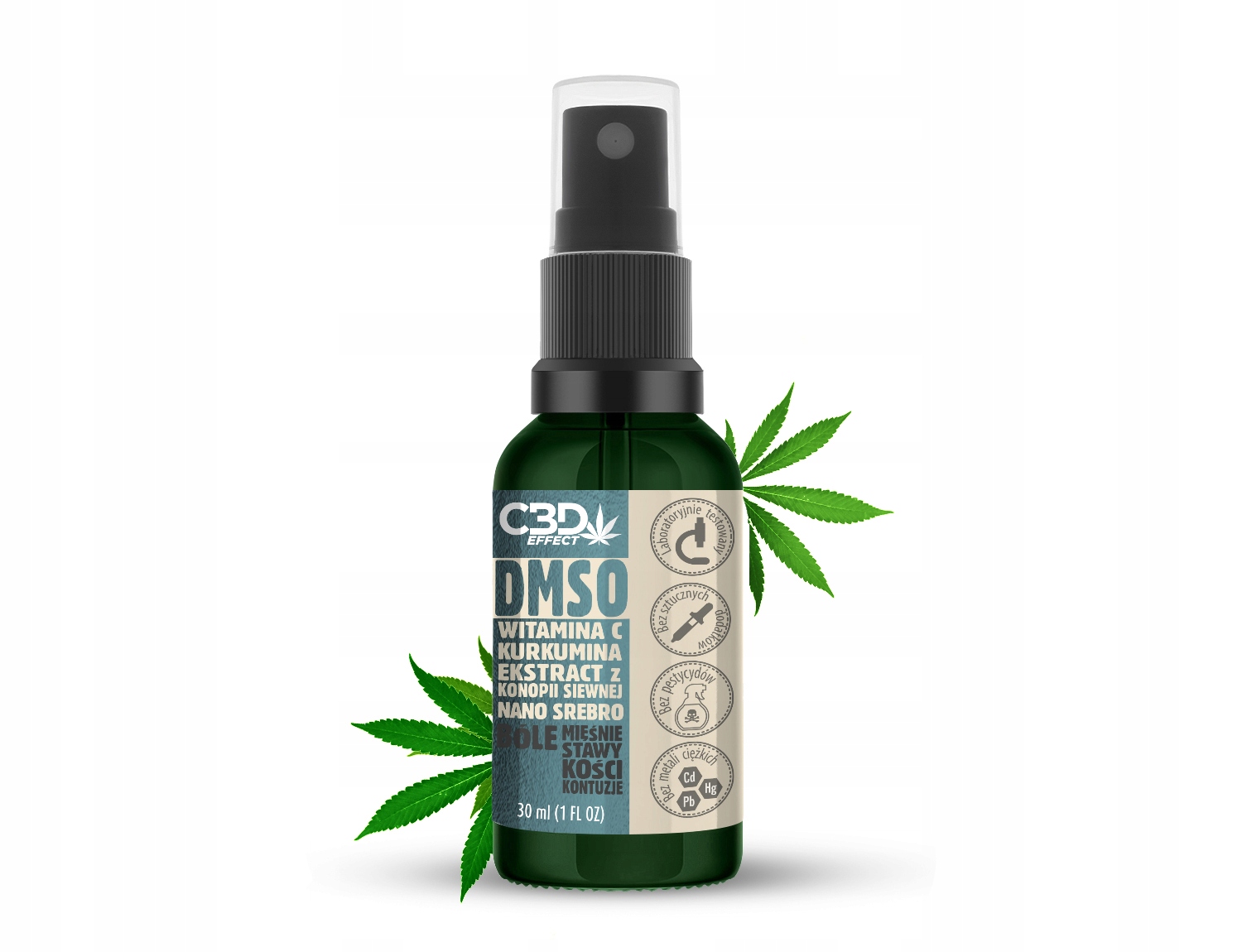 

Dmso Spray Z Ekstraktem Z Konopi Kurkumy Wit C