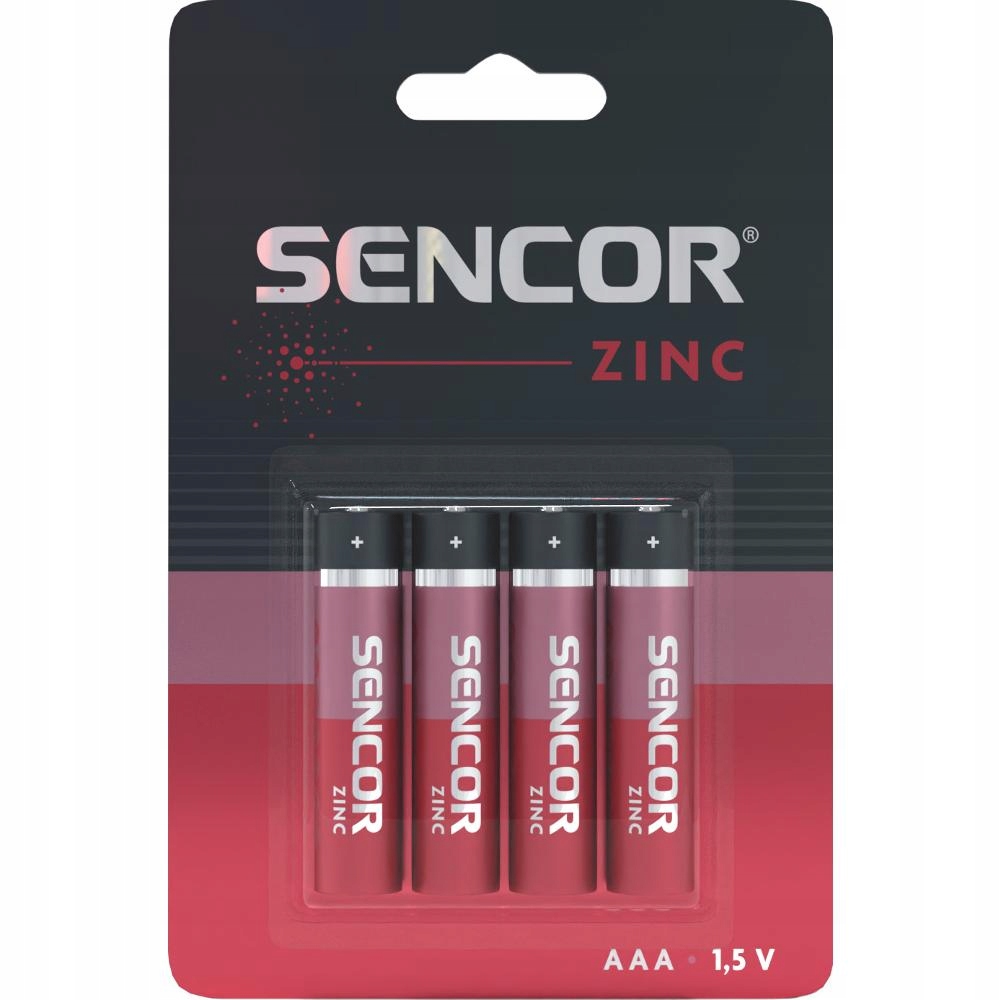 Bateria cynkowo-węglowa Aaa Sencor Sba R03 4BP